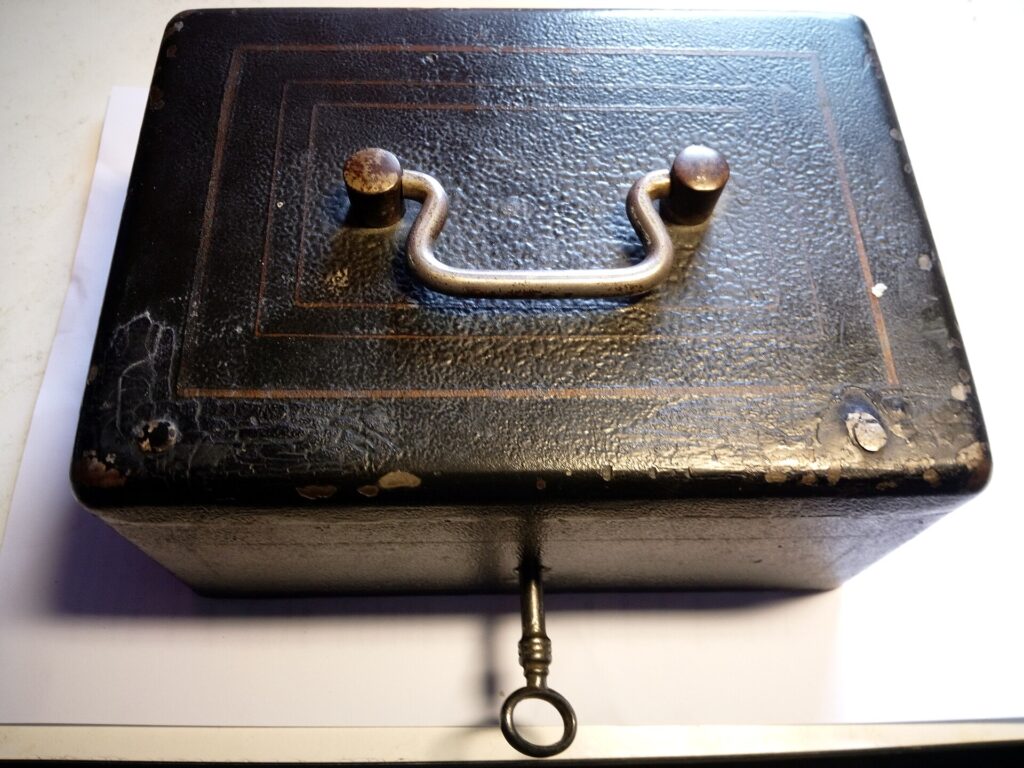 Antique money box representing long-term savings in a Roth IRA vs traditional IRA